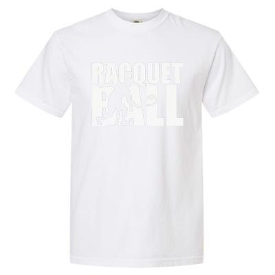 Racquetball Player Funny Racquetball Practice Session Garment-Dyed Heavyweight T-Shirt