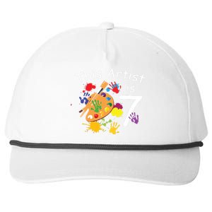 Rock Painting Funny I Paint Rocks Superpower Gift Snapback Five-Panel Rope Hat