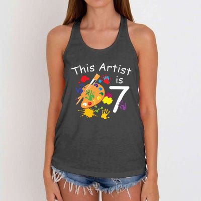 Rock Painting Funny I Paint Rocks Superpower Gift Women's Knotted Racerback Tank