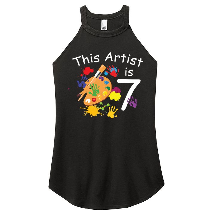 Rock Painting Funny I Paint Rocks Superpower Gift Women's Perfect Tri Rocker Tank