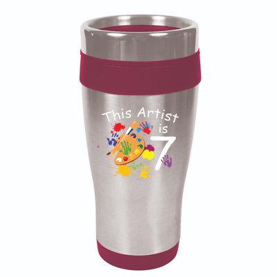 Rock Painting Funny I Paint Rocks Superpower Gift 16oz Travel Tumbler