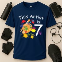 Rock Painting Funny I Paint Rocks Superpower Gift Cooling Performance Crew T-Shirt