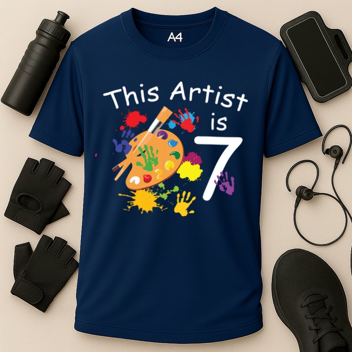 Rock Painting Funny I Paint Rocks Superpower Gift Cooling Performance Crew T-Shirt