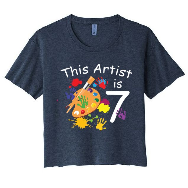 Rock Painting Funny I Paint Rocks Superpower Gift Crop Top