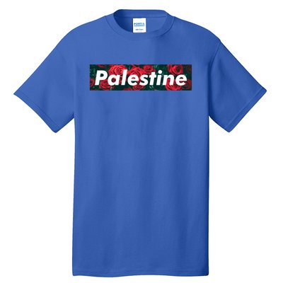 Red Palestine Free Palestine Free Gaza Palestine Flag Arabic Great Gift Tall T-Shirt