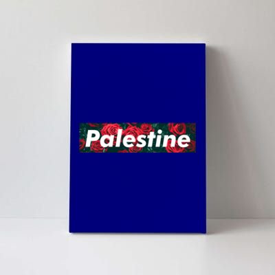 Red Palestine Free Palestine Free Gaza Palestine Flag Arabic Great Gift Canvas