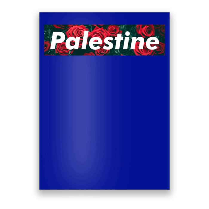 Red Palestine Free Palestine Free Gaza Palestine Flag Arabic Great Gift Poster