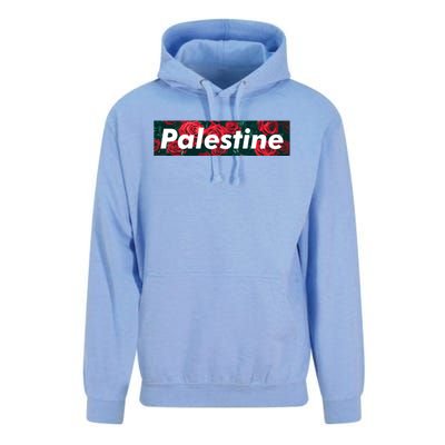 Red Palestine Free Palestine Free Gaza Palestine Flag Arabic Great Gift Unisex Surf Hoodie