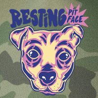 Resting Pit Face Funny Pit Bull Dog Legacy Tie Dye Trucker Hat