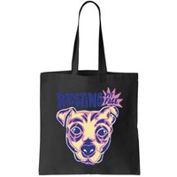 Resting Pit Face Funny Pit Bull Dog Bag