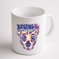 Resting Pit Face Funny Pit Bull Dog Mug