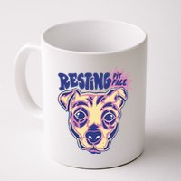 Resting Pit Face Funny Pit Bull Dog Mug