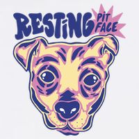 Resting Pit Face Funny Pit Bull Dog Trucker Hat