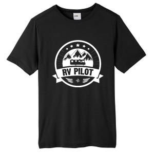 RV Pilot Funny Motorhome RV Travel For Men Tall Fusion ChromaSoft Performance T-Shirt