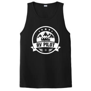 RV Pilot Funny Motorhome RV Travel For Men PosiCharge Competitor Tank