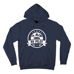 RV Pilot Funny Motorhome RV Travel For Men Hoodie