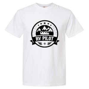 RV Pilot Funny Motorhome RV Travel For Men Garment-Dyed Heavyweight T-Shirt