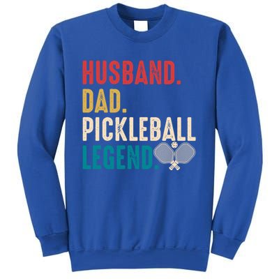 Retro Pickleball For Husband Dad Pickleball Player Great Gift Sweatshirt