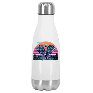 Racquetball Player Funny Racquetball Crew Racquet Sport Stainless Steel Insulated Water Bottle