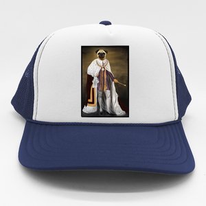 Royalty Pug Funny Trucker Hat