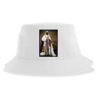 Royalty Pug Funny Sustainable Bucket Hat