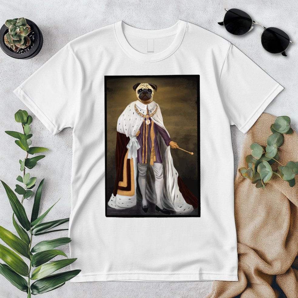 Royalty Pug Funny Premium T-Shirt