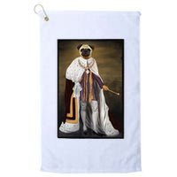 Royalty Pug Funny Golf Towel