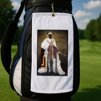 Royalty Pug Funny Golf Towel