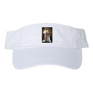 Royalty Pug Funny Valucap Bio-Washed Visor