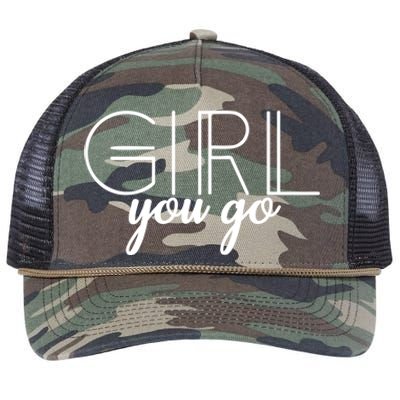 Ropa Para Feministas You Go Feminist Gift Retro Rope Trucker Hat Cap