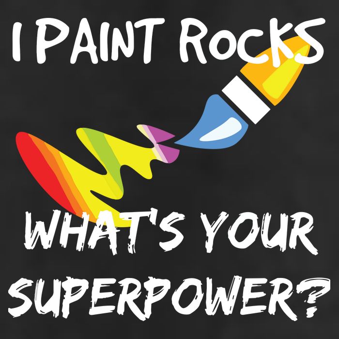 Rock Painting Funny I Paint Rocks Superpower Gift Cool Comfort Performance Bucket Hat