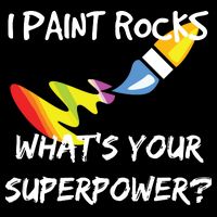 Rock Painting Funny I Paint Rocks Superpower Gift Bag