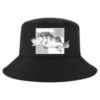River Perch Fish Sketch Cool Comfort Performance Bucket Hat