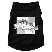 River Perch Fish Sketch Doggie Tank
