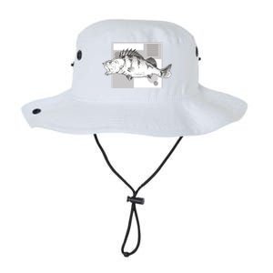 River Perch Fish Sketch Legacy Cool Fit Booney Bucket Hat