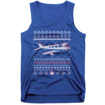 Rc Plane Flying Sports Club Aviation Aviator Ugly Christmas Gift Tank Top