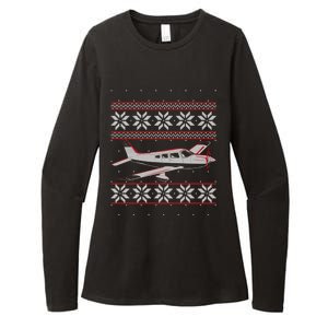 Rc Plane Flying Sports Pilot Ugly Christmas Sweater Style Gift Womens CVC Long Sleeve Shirt