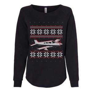 Rc Plane Flying Sports Pilot Ugly Christmas Sweater Style Gift Womens California Wash Sweatshirt