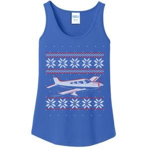 Rc Plane Flying Sports Pilot Ugly Christmas Sweater Style Gift Ladies Essential Tank