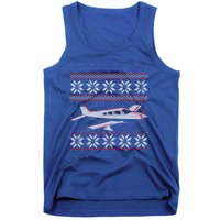 Rc Plane Flying Sports Pilot Ugly Christmas Sweater Style Gift Tank Top