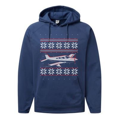 Rc Plane Flying Sports Pilot Ugly Christmas Sweater Style Gift Performance Fleece Hoodie