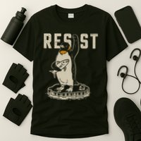 Resist Penguin Flippers Up I Stand With Penguins T-Shirt