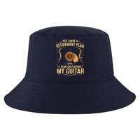 Retirement Plan For Guitar Players Retired Grandpa Dad Cool Comfort Performance Bucket Hat