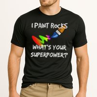 Rock Painting Funny I Paint Rocks Superpower Gift Cooling Performance Crew T-Shirt