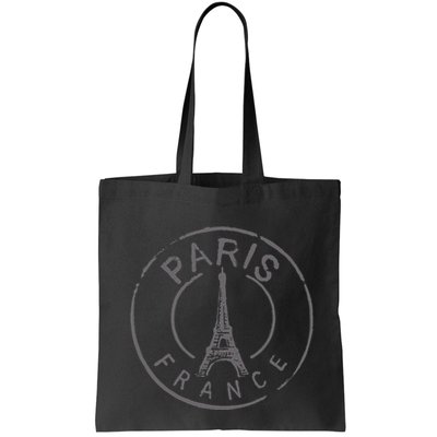 Retro Paris France Eiffel Tower Love Bag