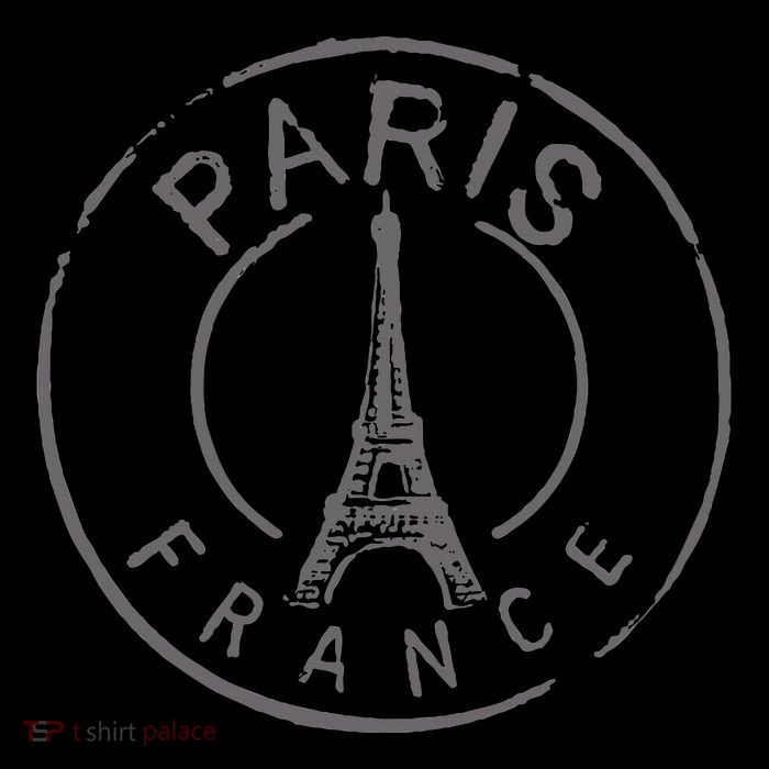Retro Paris France Eiffel Tower Love Magnet