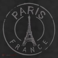 Retro Paris France Eiffel Tower Love 25L Jumbo Tote