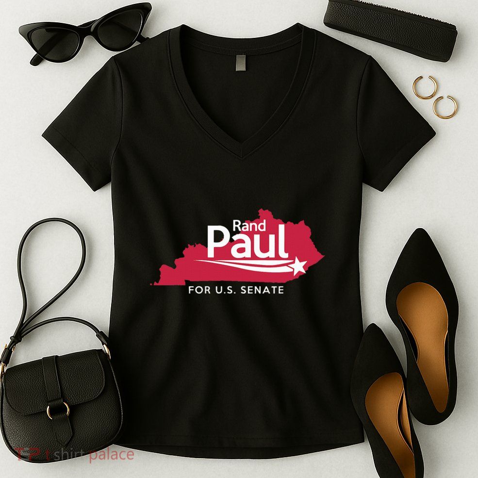 Rand Paul For Senate Campaign Kentucky Women's V-Neck T-Shirt