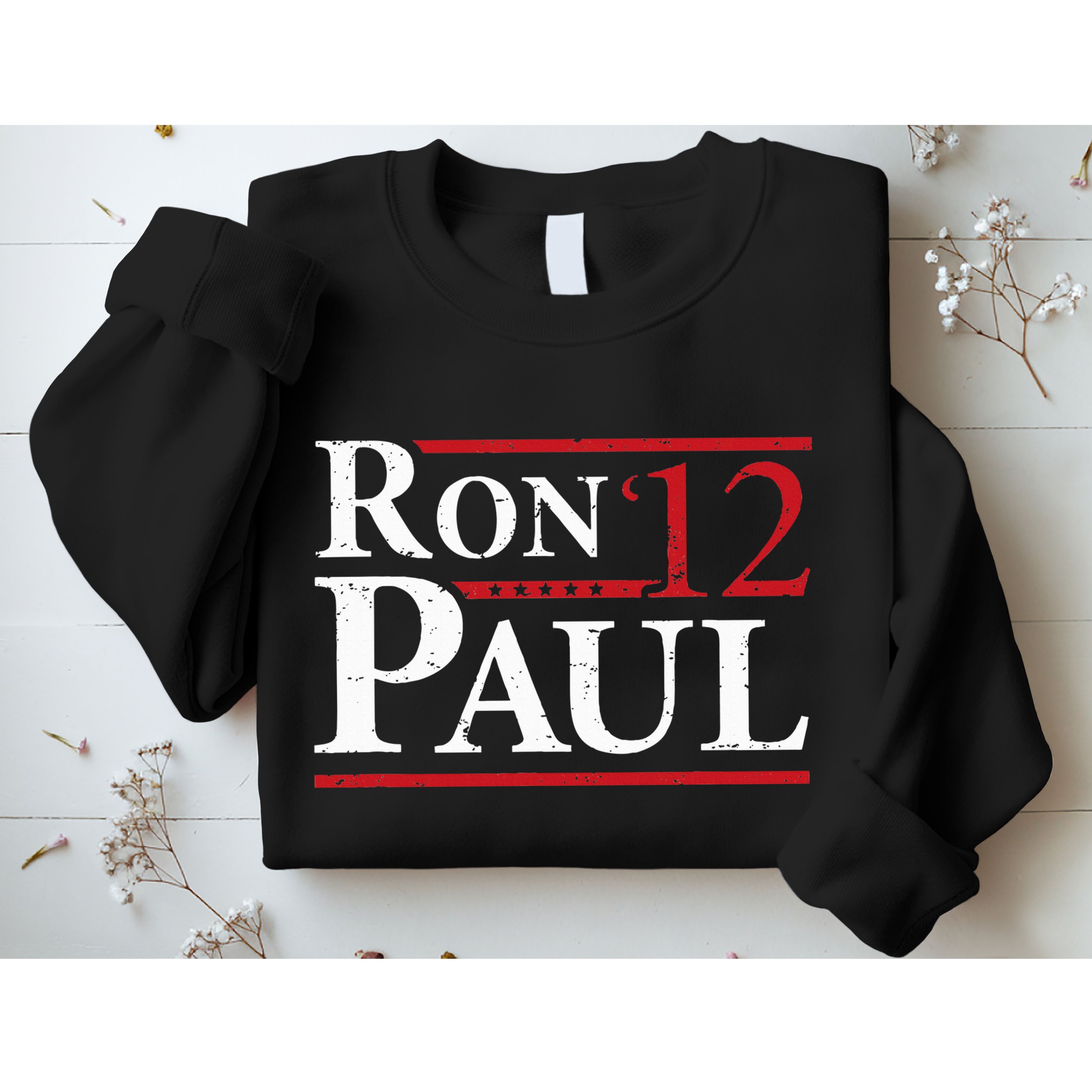 Ron Paul For President 2012 Retro Vintage Elections Sweatshirt