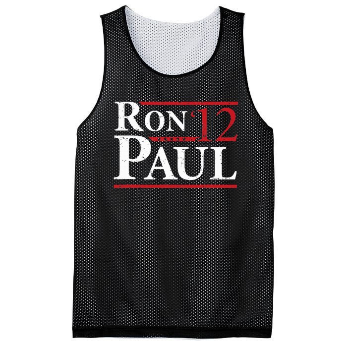 Ron Paul For President 2012 Retro Vintage Elections Mesh Reversible Basketball Jersey Tank